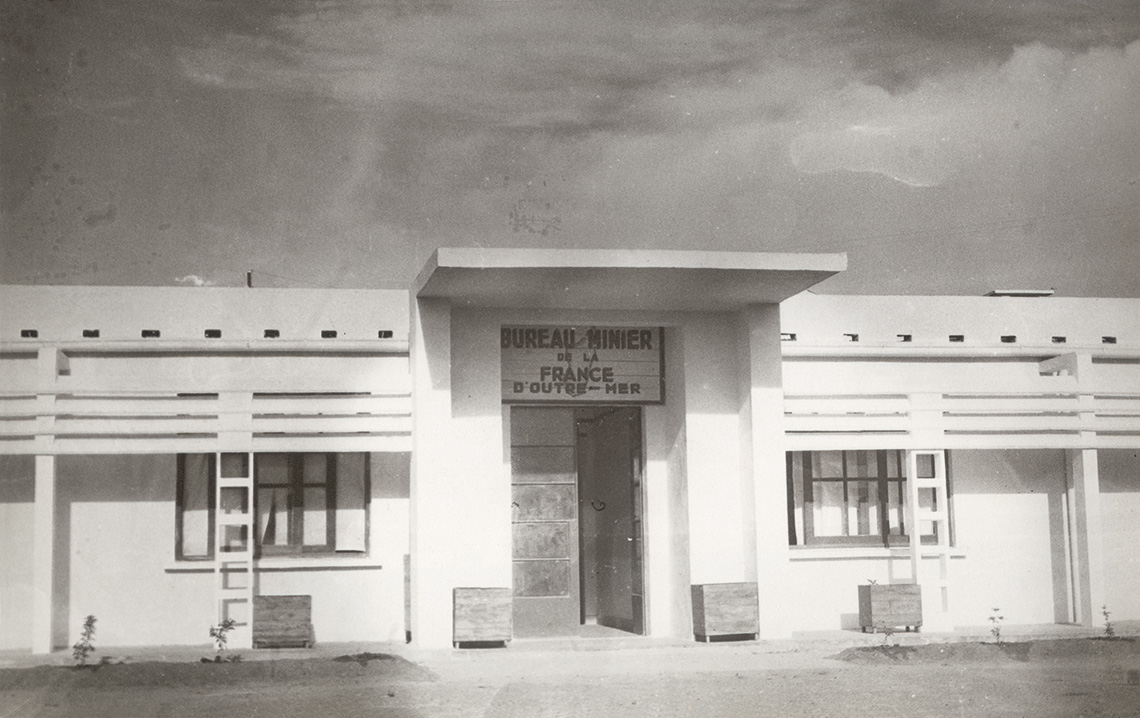Le siège social du BUMIFOM à Tananarive (Madagascar, 1950).