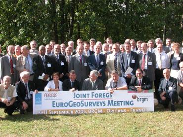 Journées EuroGeoSurveys Meeting du 7 au 11 septembre 2005 au BRGM d'Orléans (Orléans, 2005).